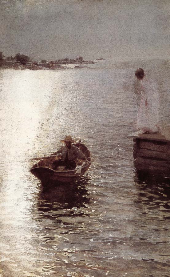 Anders Zorn Summer vacation a study
